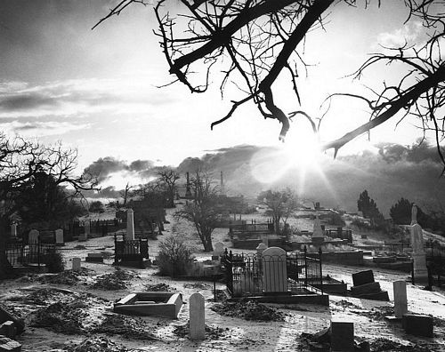 Cemetery at Sunrise